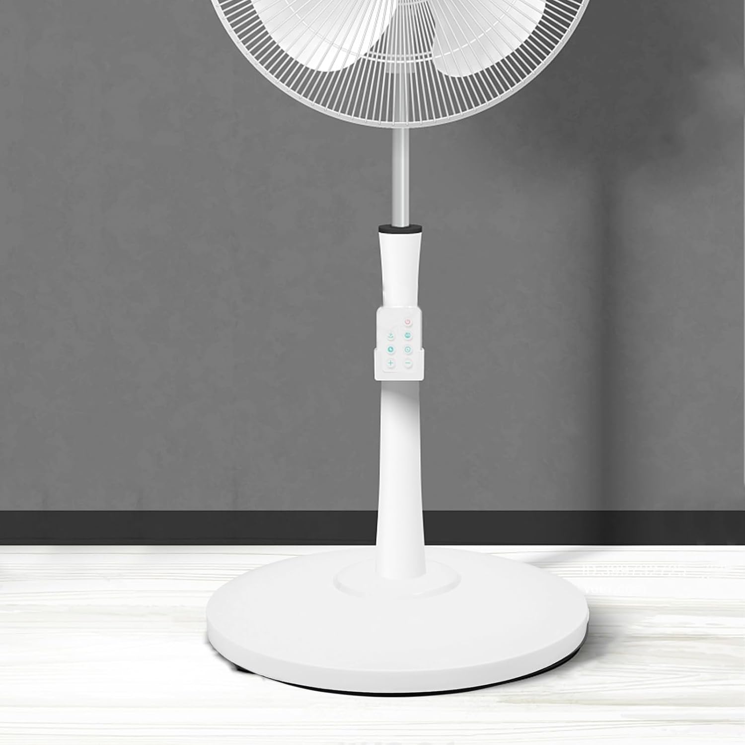 Pedestal Fan Base Easy Install Electric Fan Chassis Stable Floor Stand Replacement for Versatile Use Home Office Stylish Design Accessory