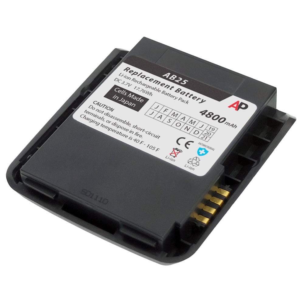 Artisan Power Replacement Battery for Intermec/Norand CN50 AB25 Scanner. 4800 mAh