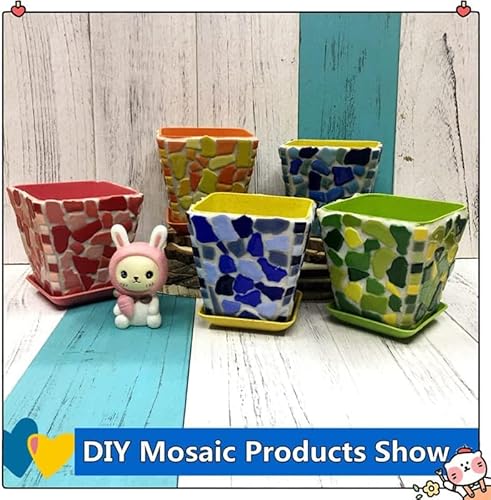 500 g unregelmäßige Keramik-Mosaikfliesen, 0,5 x 2 cm, kleine Mosaikstücke, Steine für DIY-Mosaikherstellung, Handwerk, Hobby, Kunst, Heimdekoration, Wanddekoration (schwarz)