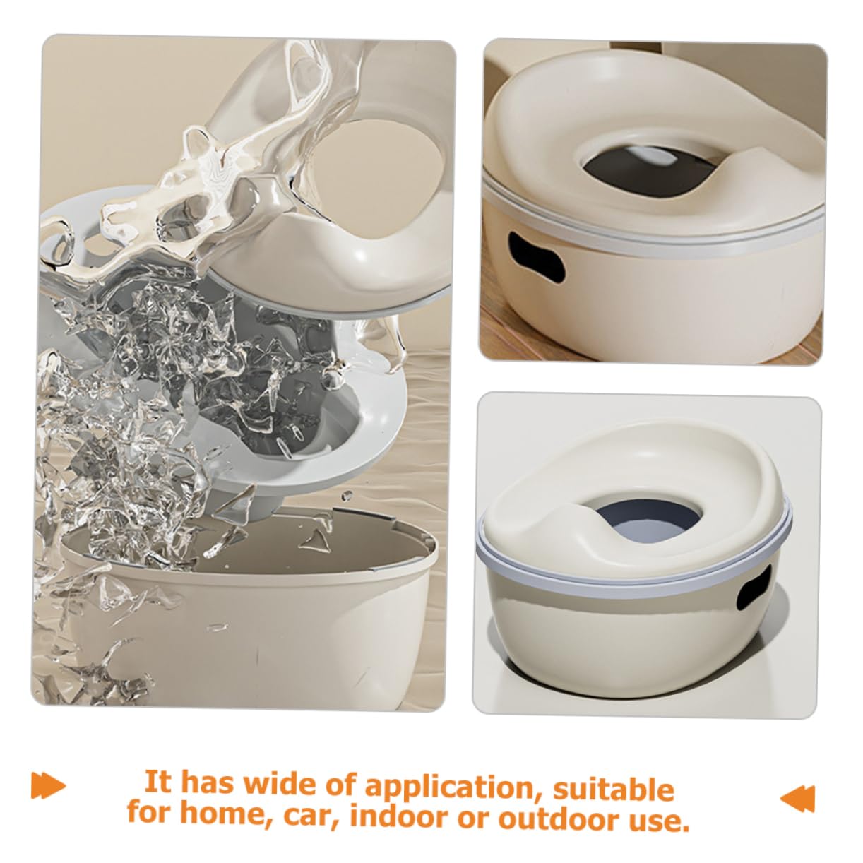 Veemoon Children Training Potty Baby Toilet Seat Boys and Girls Training Potty for Toddlers Portable