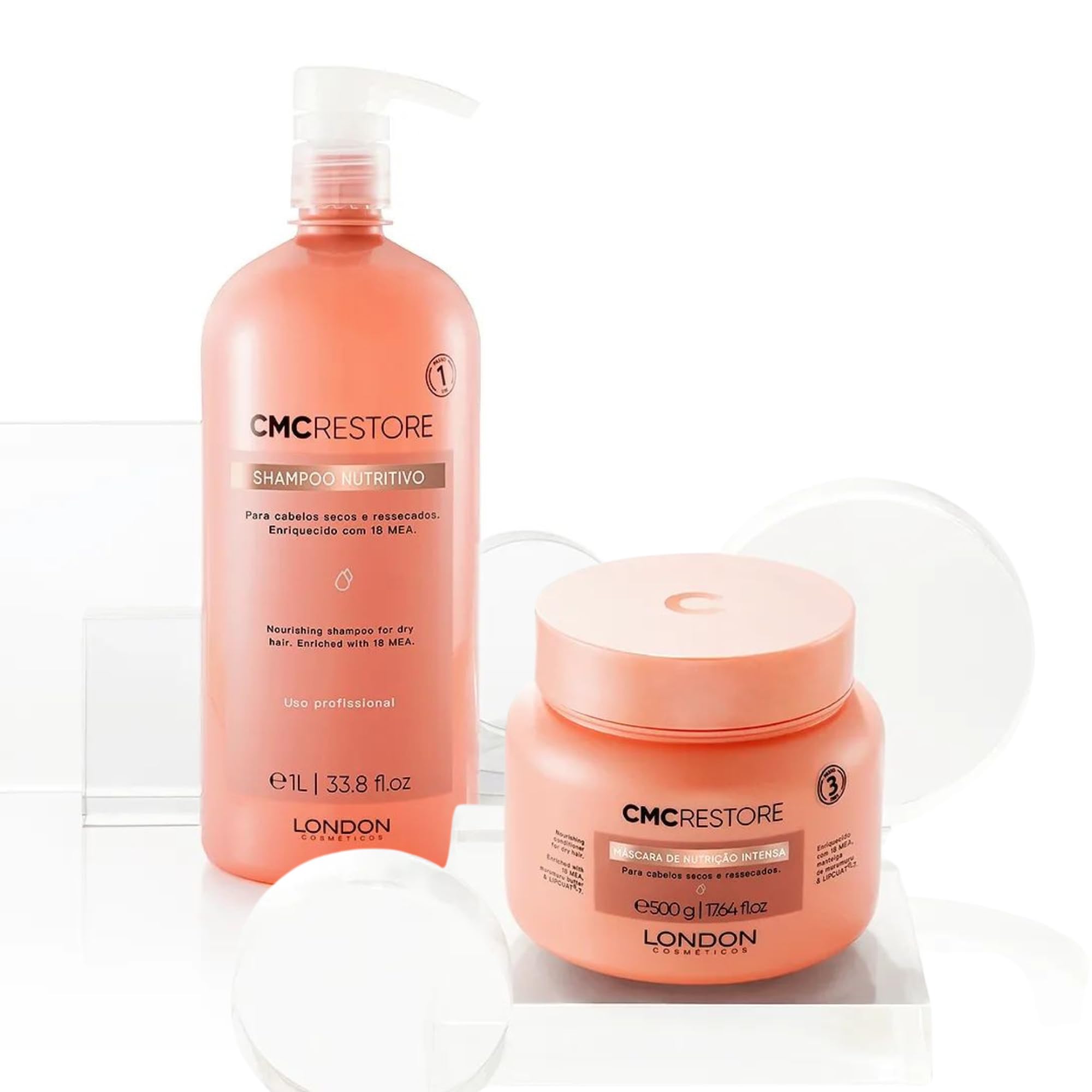 Campbeltown Loch & Ileach セット (クリスタル) Kit Triplo London Cosméticos ? Nutrição, Reconstrução e Cor