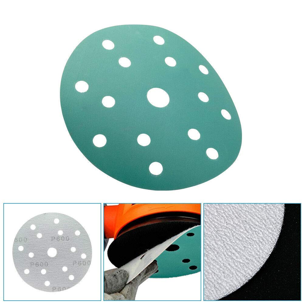 Disque De Ponçage 150Mm, Tampons De Ponçage à Crochet Et