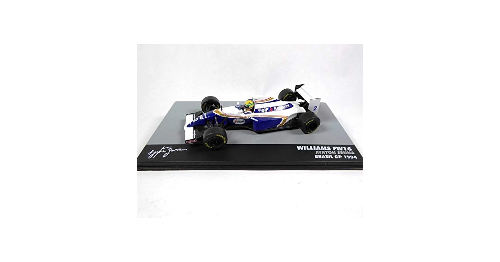 Williams Renault FW16 ミニカー 1/43 Williams FW16 n.2 (1994) 1:43 - Ayrton Senna - Imola GP 1994