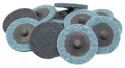 Miniatura 7 de Benchmark Abrasives Discos de lijado de 2 pulgadas, discos de acondicionamiento de superficie de nailon de cambio rápido, disco de lijado