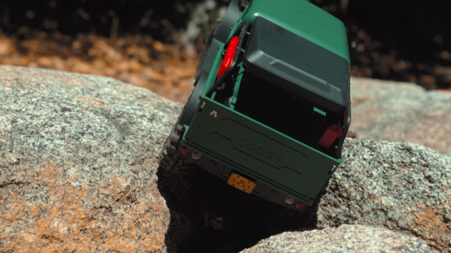 Amazon.com: Axial RC Truck SCX24 40's 4 Door Dodge Power Wagon