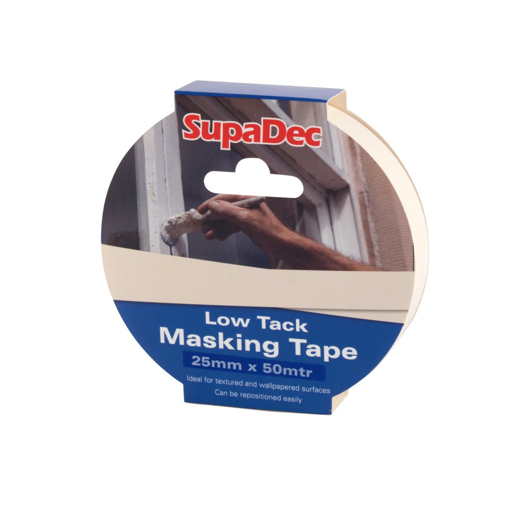 SupaDec Low Tack Masking Tape 50 mx50 mm