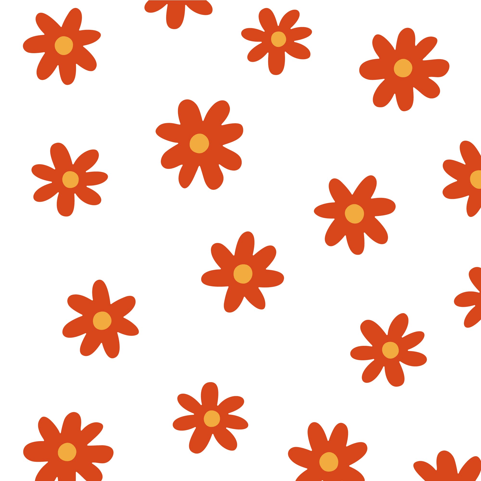 A Room with Flower Vinyl Daisy Wall Decals