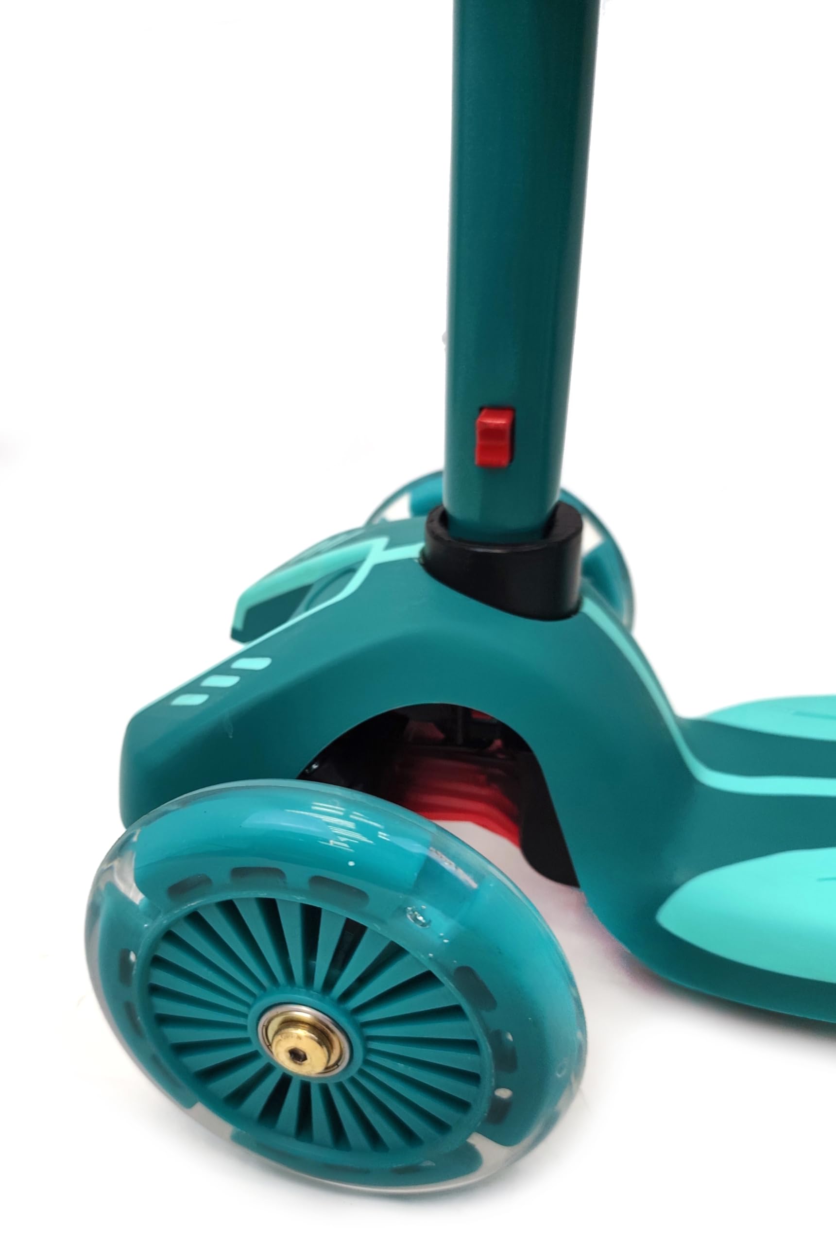 Carromco Trottinette 2 en 1 avec siège, 3 Roues pour Enfants à partir de 3 Ans, réglable en Hauteur, Roues Lumineuses LED, ABEC-5