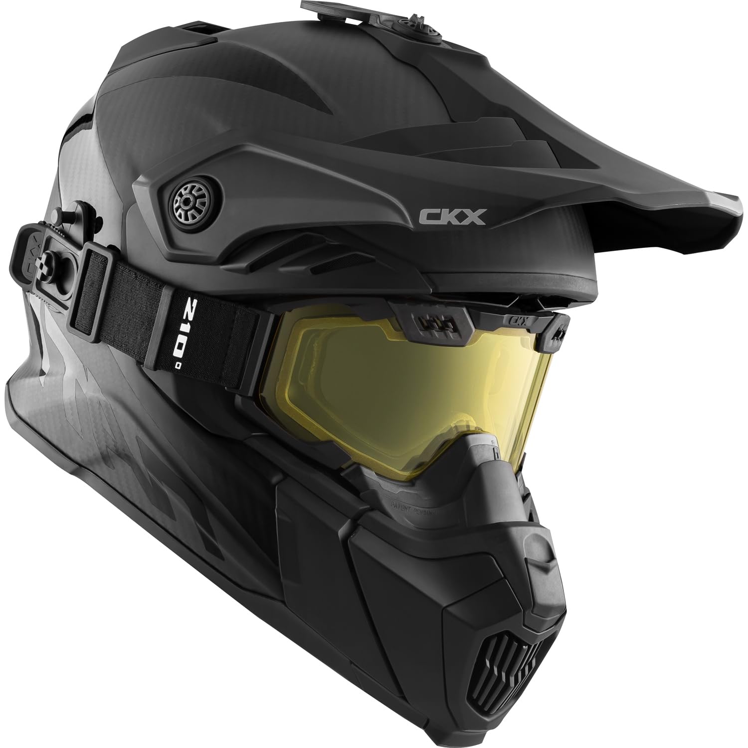 CKX Titan Air Flow Carbon Helmet - Backcountry Solid No Shield