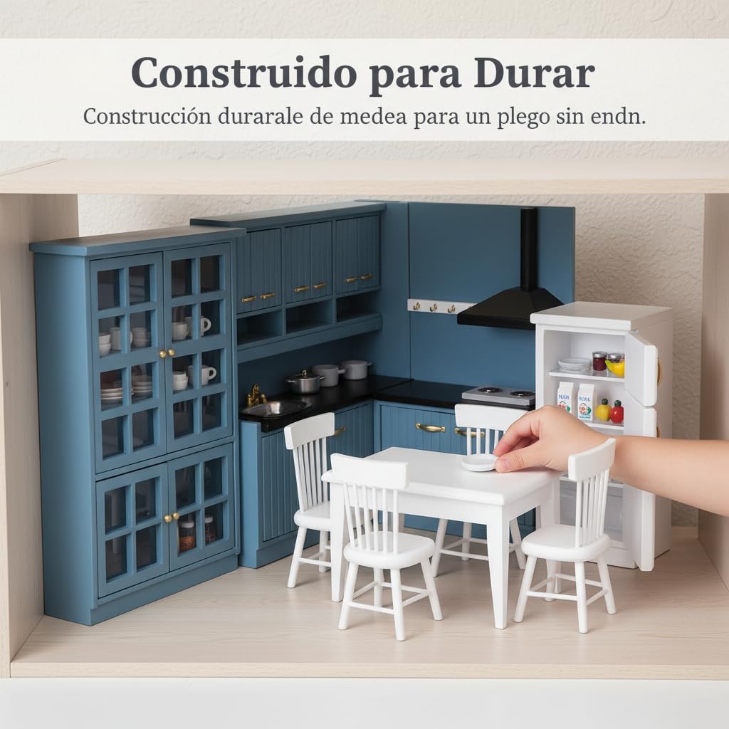Set Mobili Cucina Casa delle Bambole, style to 3