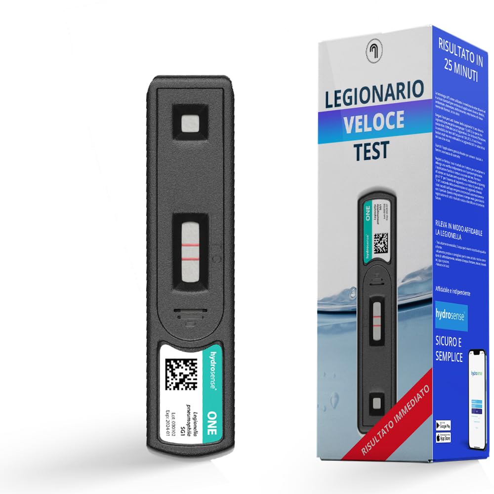 Test rapido della legionella senza laboratorio, test dell'acqua con risultato immediato in loco, altamente sensibile, affidabile