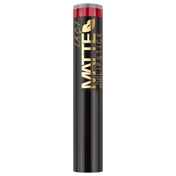 L.A. Girl Matte Flat Velvet Lipstick, Bite Me GLC810