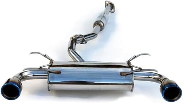 Invidia HS12SSTG3T Q300 Cat-Back Exhaust System with Titanium Rolled Tip for Subaru BR-Z/Scion FR-S