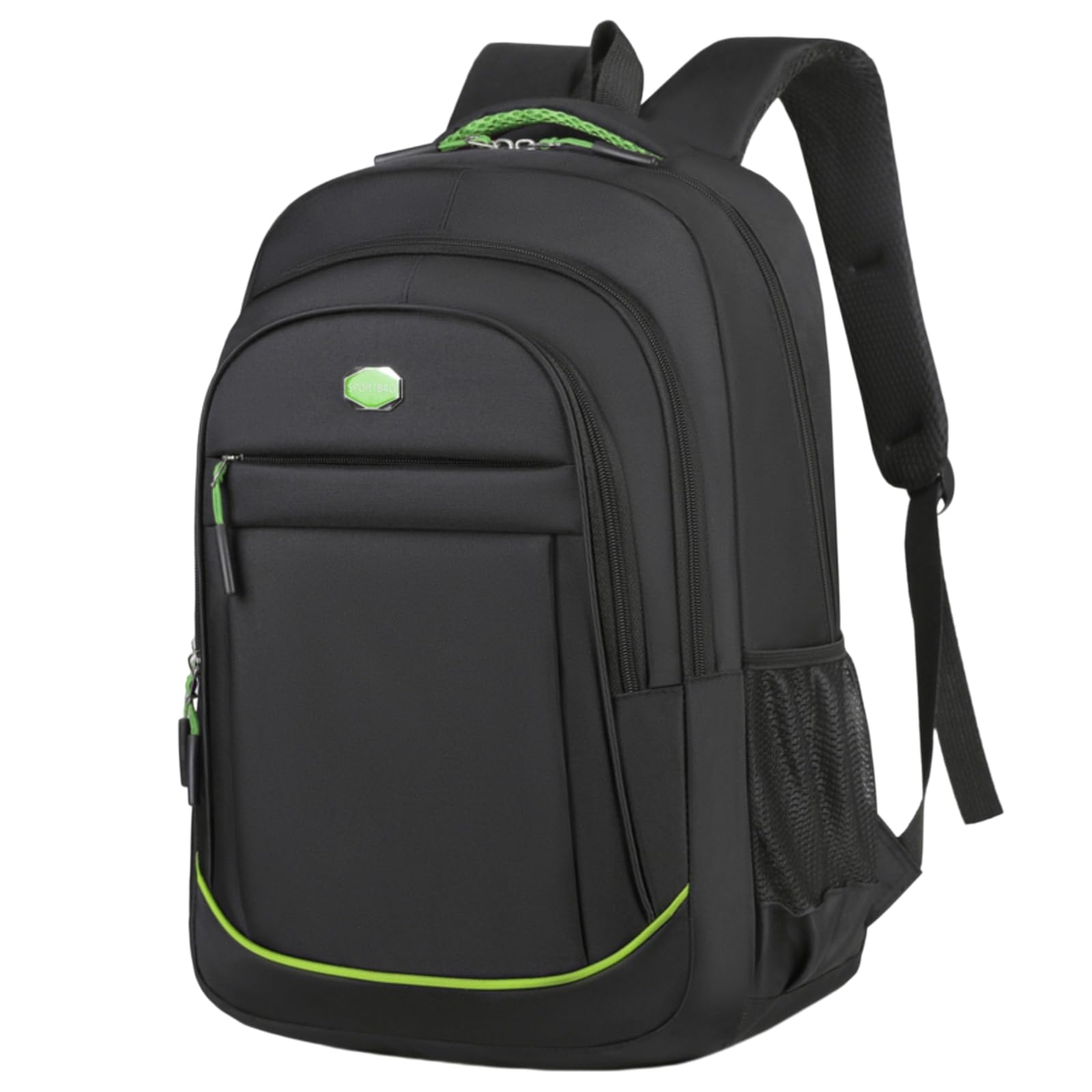 Mochila escolar Zaino Unisex di Grande capacità, Multicompartimento Durevole Adatto per I Pendoli Giornalieri, Lavoro in Ufficio, Studio Scolastico