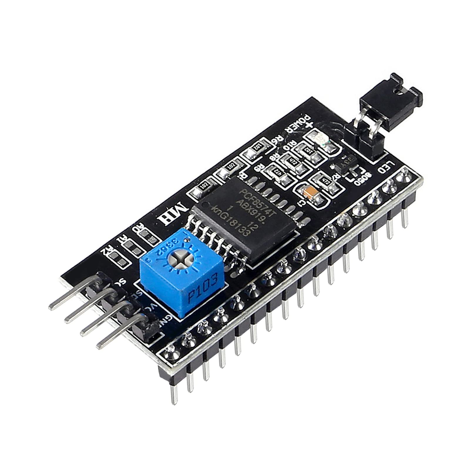 3 unids 5 V 2004 1602 pantalla LCD IIC I2C adaptador de interfaz serie IIC I2C módulo convertidor para Arduino UNO R3