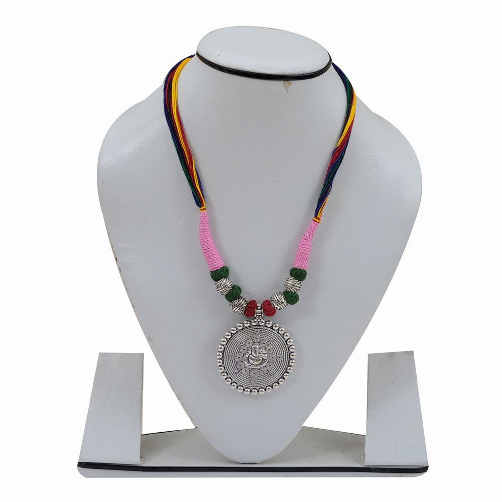 Handmade Tribal Statement Necklace