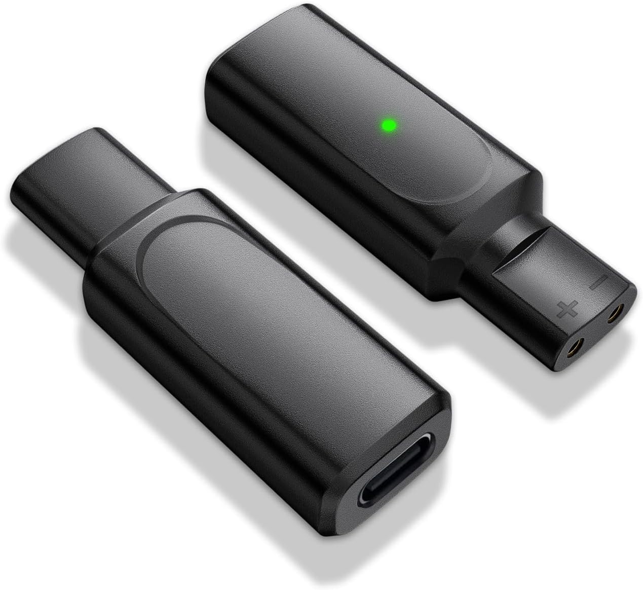 USB-C to Braun Shaver Charging Adapter Connector, Compatible with Series 3, 5, 7, 9, XT, HC, Silk-epil, BG Series (1 Pack - Black)
