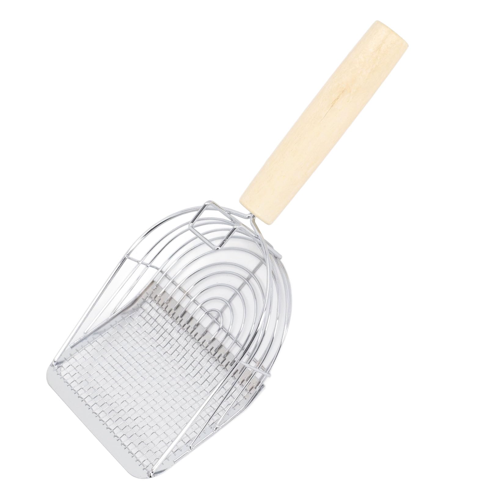 Paletta Per Lettiera Gatti In Acciaio Inox - Setaccio Resistente Per Pulizia Sabbia - Foto 8