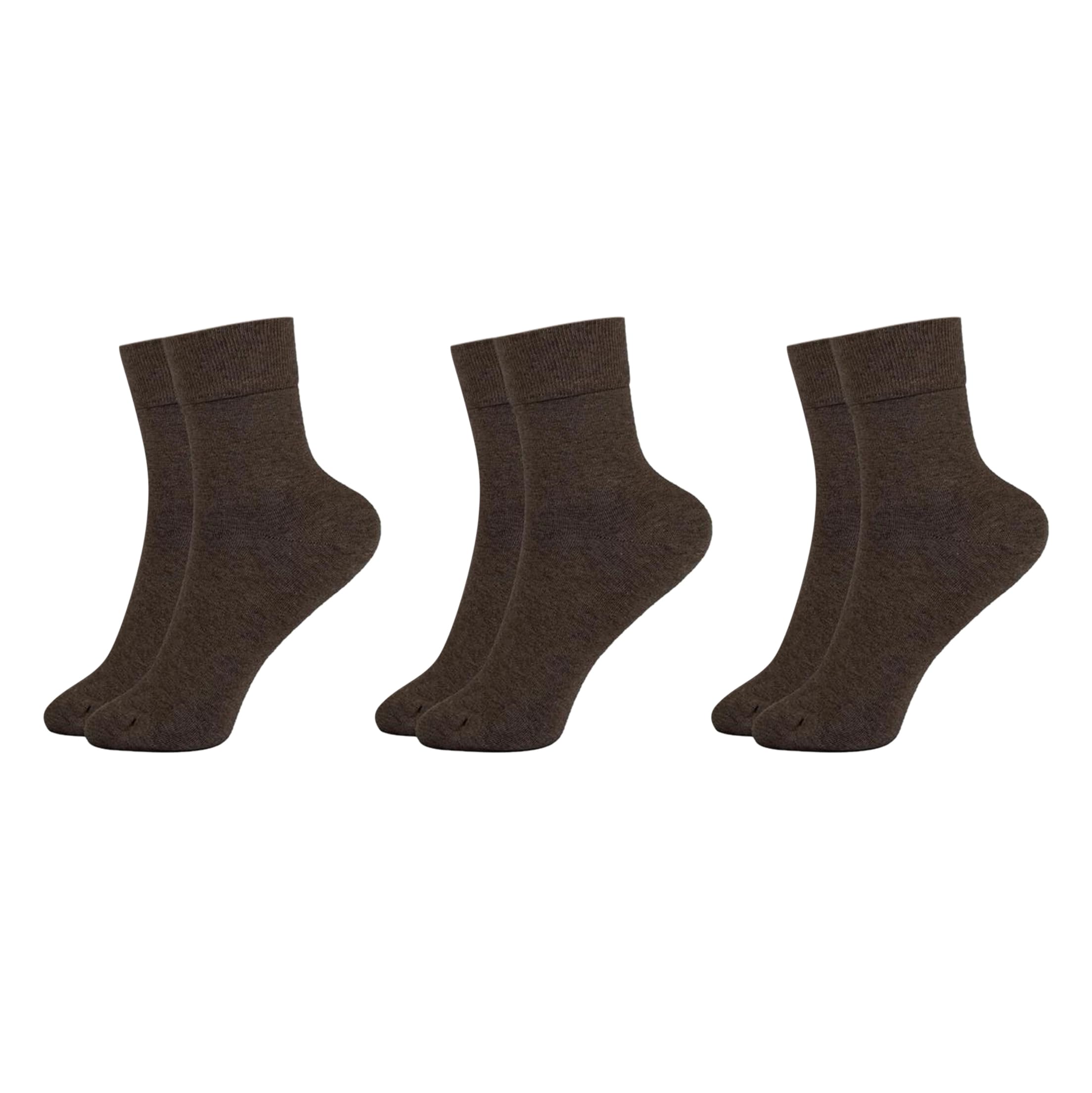 mukhaksh (Pack of 3 Pairs = 6 Socks Women Girls Cotton Ankle Length Sports Socks Cricket Badminton Basketball Tenis Football Athletics Ankle Length Socks-picture-16