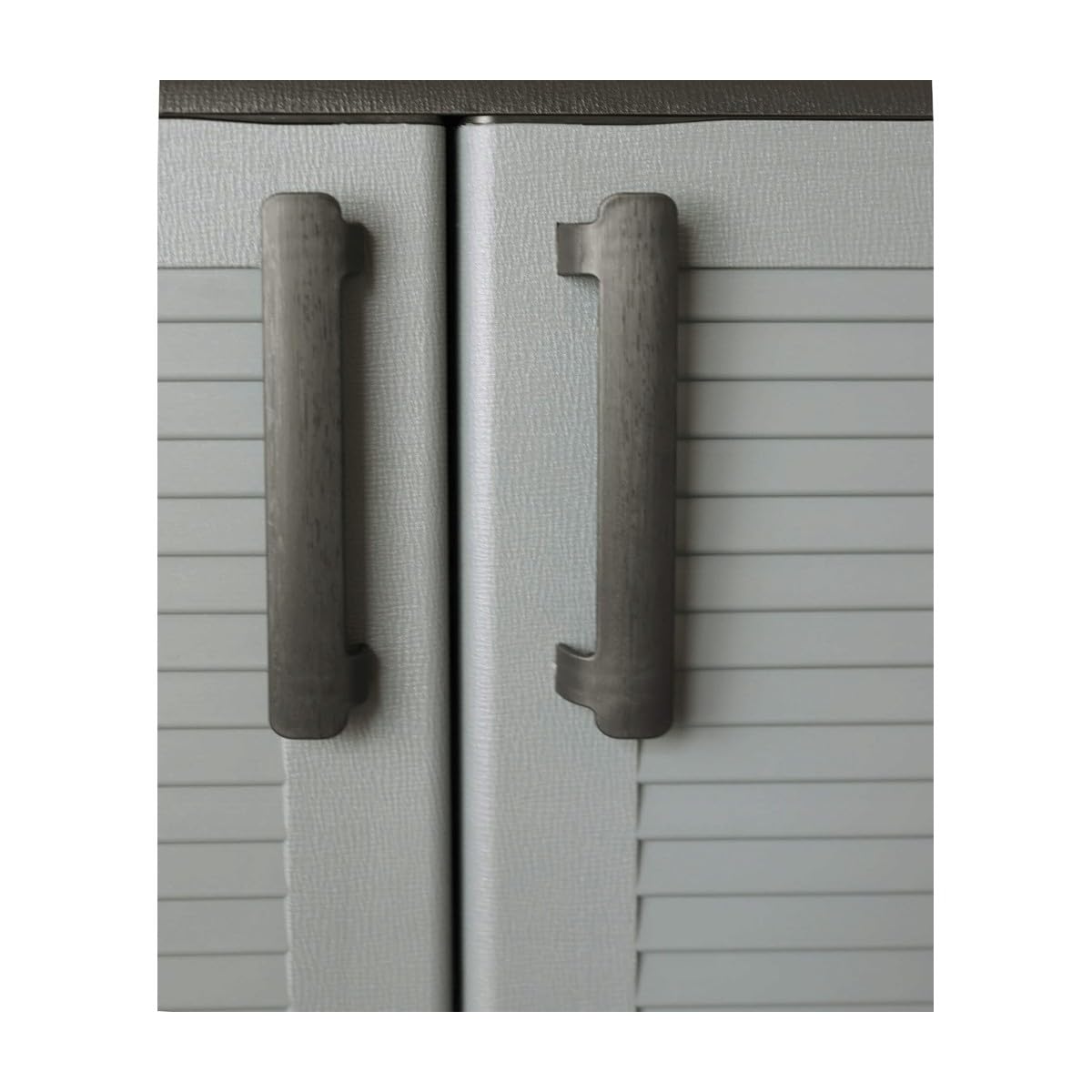 INTEC - Armoire à Poubelles de Tri Sélectif 3 Sacs - Meuble de Recyclage Déchets Intérieur/Extérieur - Organisateur Résistant 2 Portes 68 x 37 x H90 cm