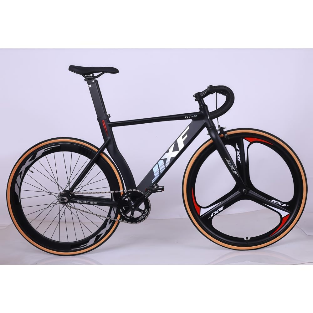 Amazon | JNNJ ピストバイク固定ギア自転車700-28c 超軽量 前後