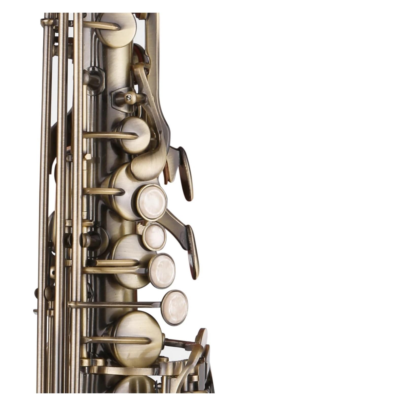 Professionale Sassofono Mi Bemolle Sassofono Contralto Ottone Laccato Oro MIB Sax Strumenti Musicali A Fiato Custodia Cinghie per Collo Bocchino Sassofono Contralto