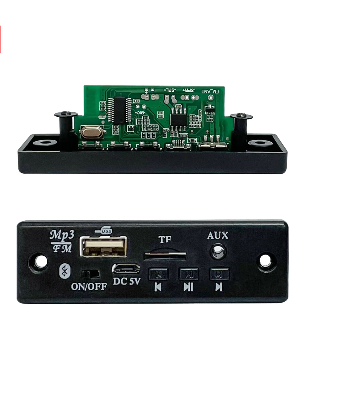 DIY Mono Board with Built-in Bluetooth, FM, USB, SD-Card Slot, Aux, Amplifier & Without IR-image-5