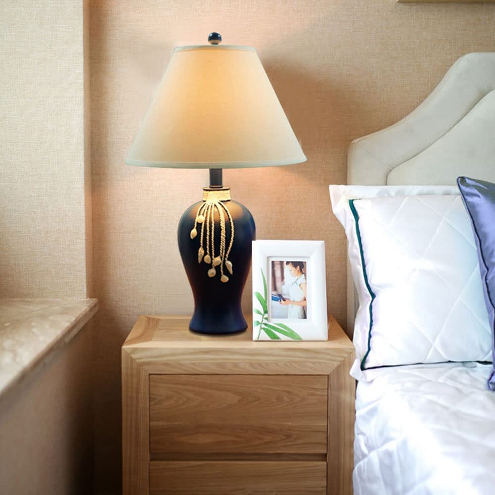 Lampa dekoracyjna Lampka nocna Żywiczna Lampa Stołowa Sypialnia Decor Lampa Biurkowa Lampka Nocna Lampy Nocne Sypialnia Salon Biuro Oświetlana dekoracja (Size : Dimmer switch)