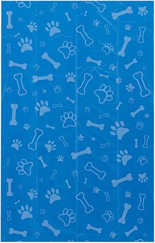 Vista 139 de Best Pet Supplies - Bolsas para limpieza de excremento de perro, rollo de repuesto, uso en exteriores, a prueba de fugas y desgarros, plástico