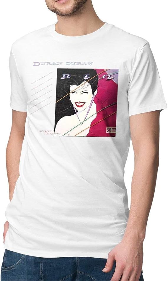 Amazon Formyloveメンズduran Duran Rioファッションロゴ特定のtシャツヤングファッションティーホワイト Tシャツ カットソー 通販