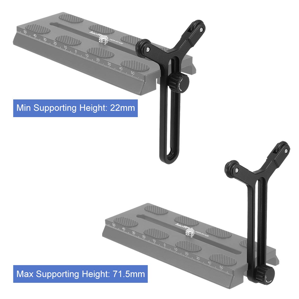 Soporte En Y Para Ronin S/SC - Estabiliza Lentes Grandes, Ajustable, Soporta Hasta 5 Kg