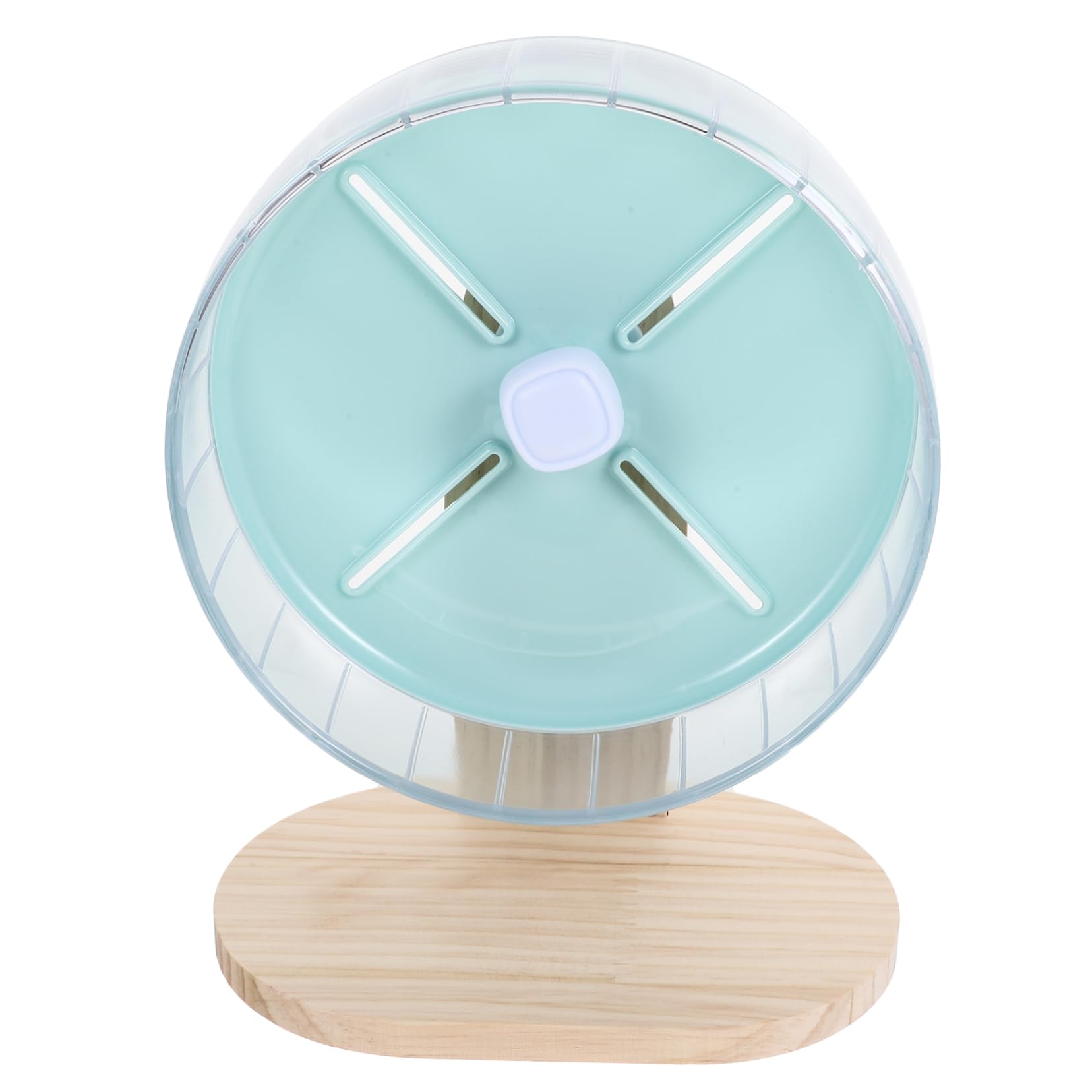 Milisten 1 Ensemble de Roue de Course pour Hamster Jouets pour Hamsters Exercice de Roue de silencieuse Accessoires de Chinchilla de hérisson Stable Abdos Vert