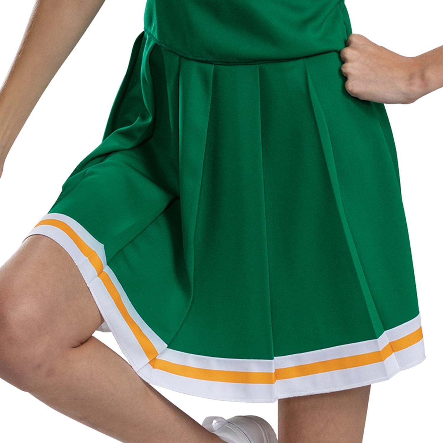 Disguise Chrissy Cheerleader Costume, Official Stranger Things Hawkins Cheerleader Costume for Adults, Womens Size M (8-10)