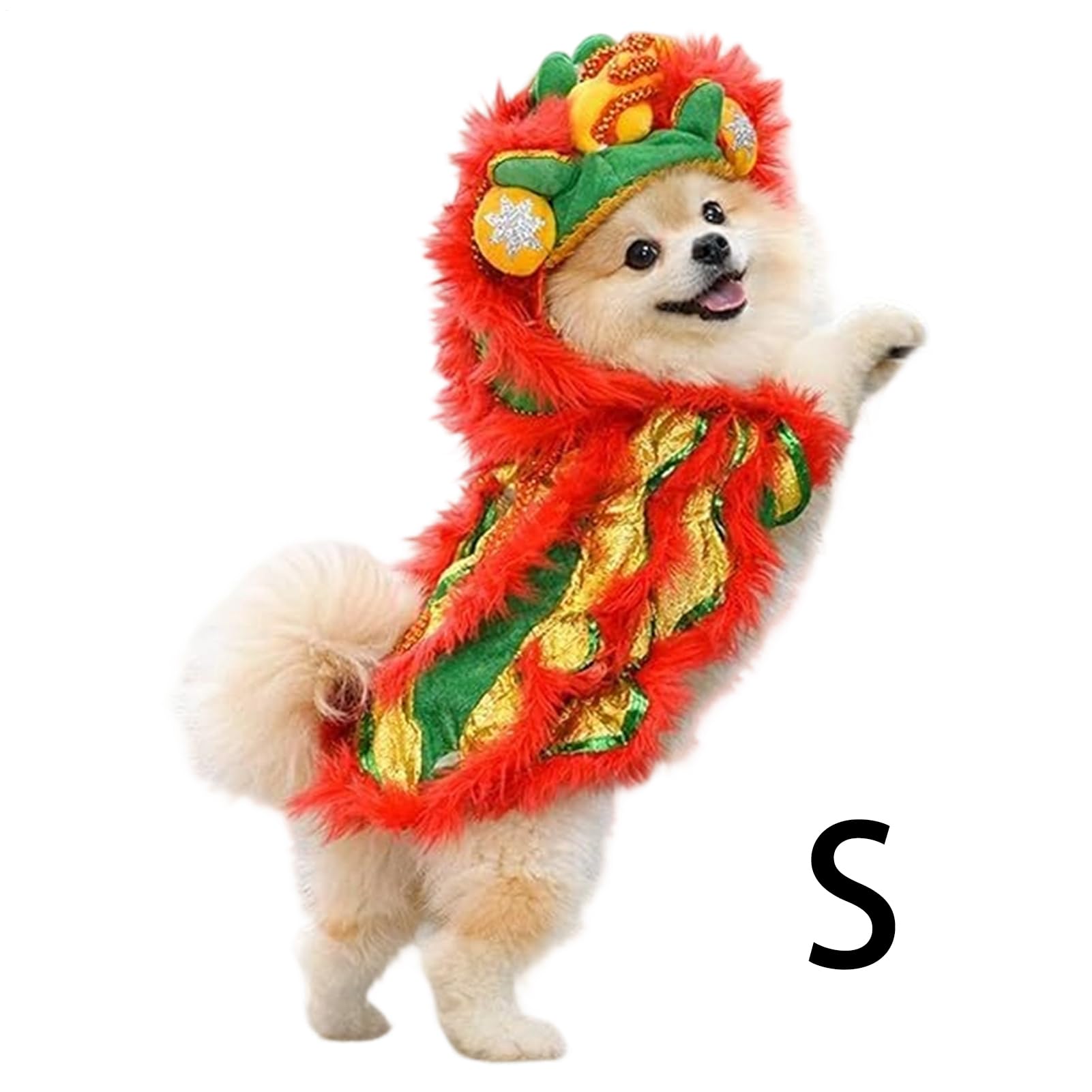 Mond-Neujahrs-Hundekostüm, Kätzchen-Cosplay-Outfits, Urlaubs-Hundekleidung, für , Themenpartys, Fotografen, Feiern, Parade, Familienfeiern, soziale Veranstaltungen, Park, Rasen
