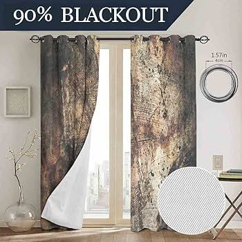 新品 昭和レトロ ミモザカーテン ラブラブ 1枚 ミモザ柄プリント