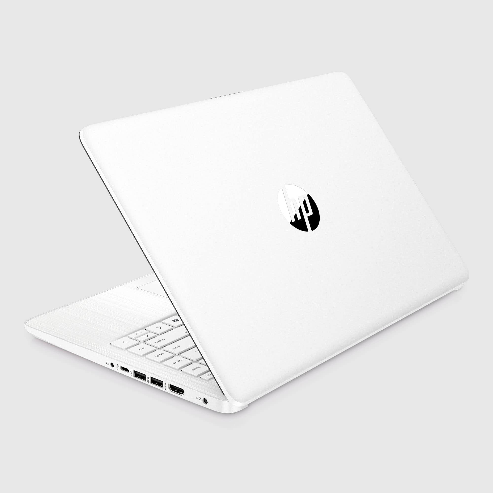 HP 14 laptop (14" HD, Intel Celeron N4120, 16 GB di RAM, 256 GB di memoria (128 GB eMMC + scheda SD IST da 128 GB)) Scuola e azienda, durata della batteria 11,5 ore, Office 365 1 anno, Win 11 Home