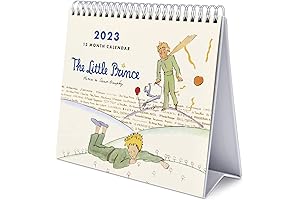 The Little Prince 2023 Desktop Calendar