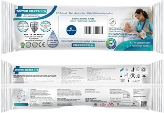 Gümüş İyon & Biyopolimer Kitin Teknolojili Hasta Vücut Temizleme Havlusu (12 ADET)