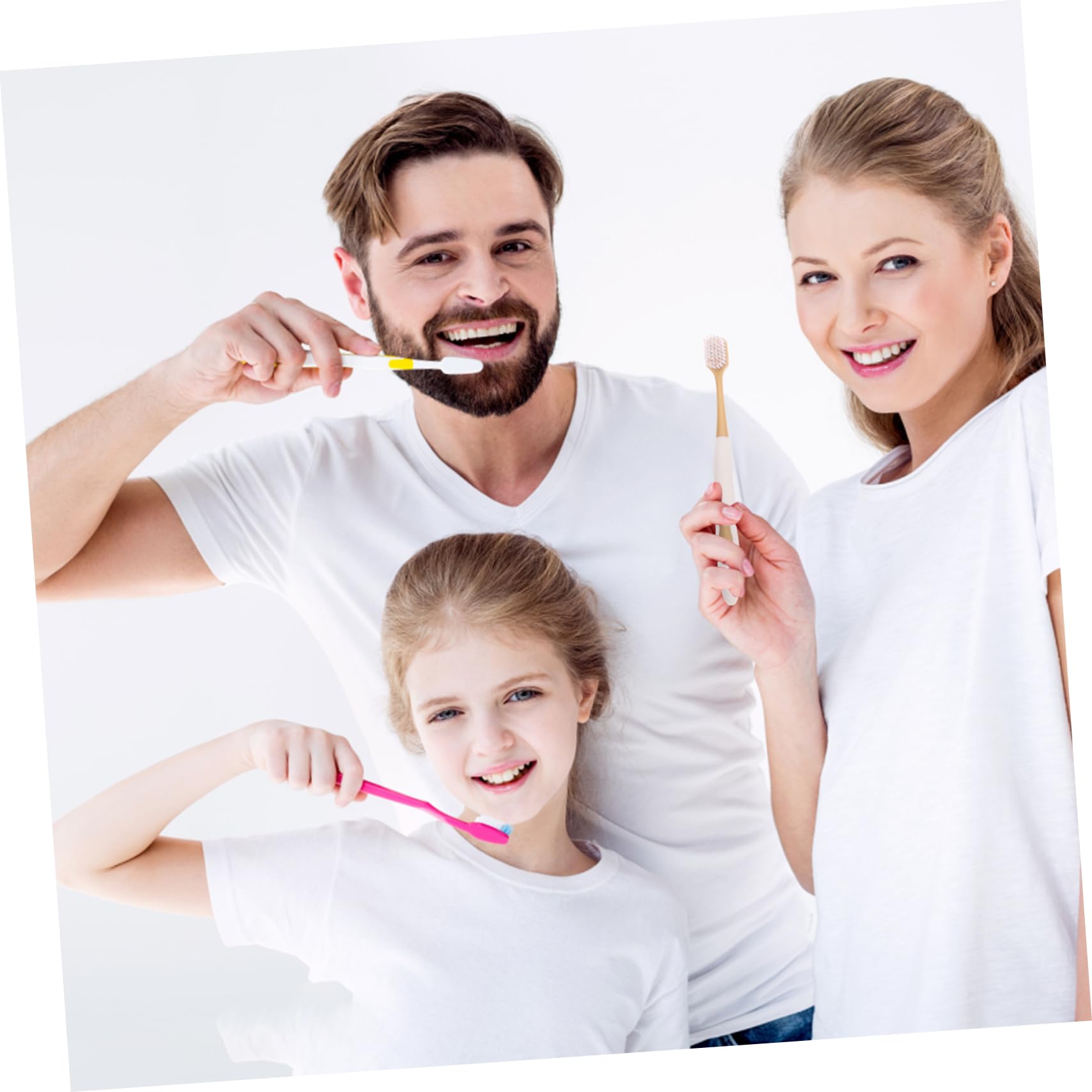 VALICLUD 36pezzi Spazzolini Denti Manuali Setole Morbide Spazzolini Denti Compatti Per Adulti Per Uso Quotidiano e Portatile Testina Larga Per Pulizia