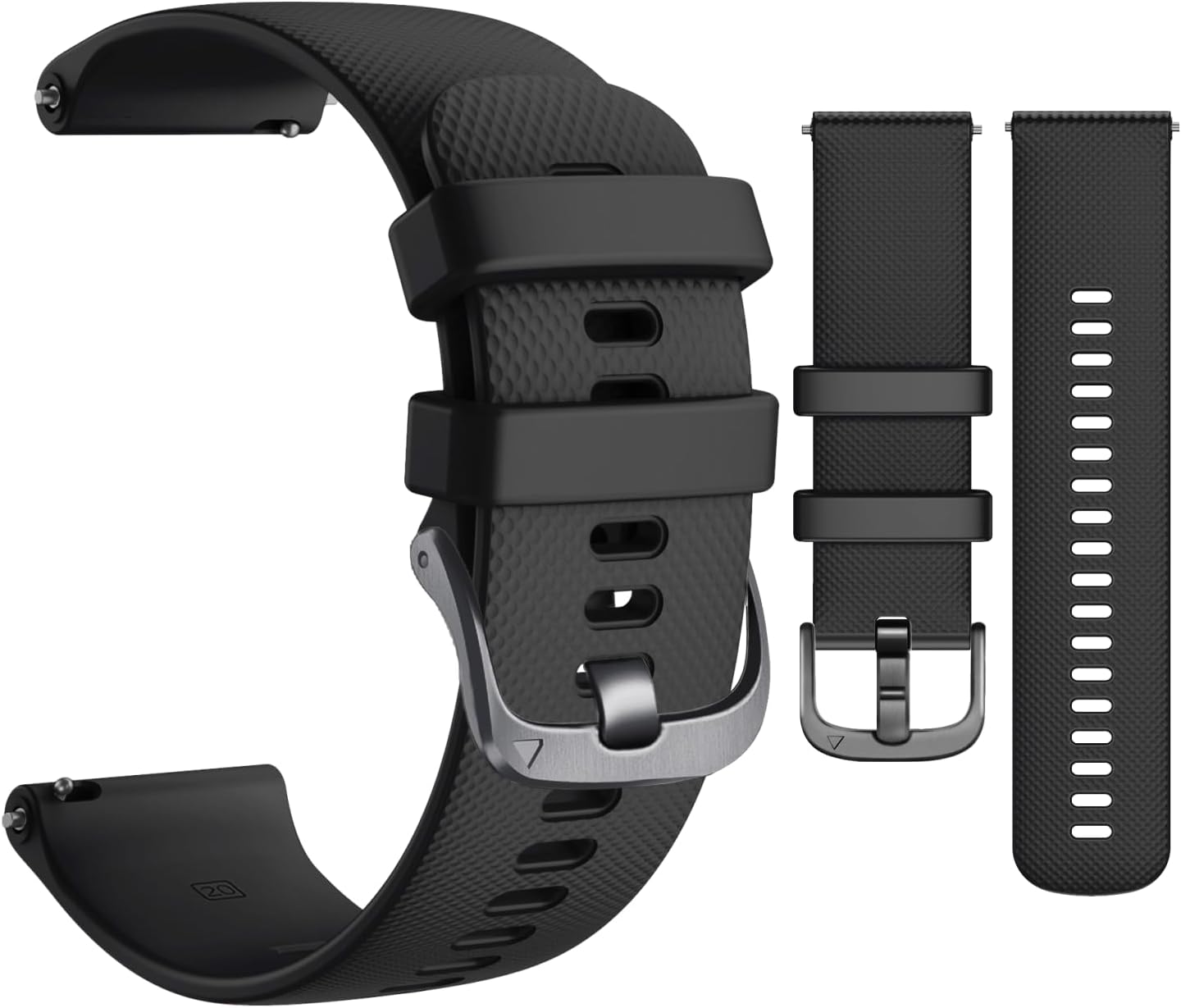 Wearable4U Silicon Wristband Strap 18mm QuickFix for Garmin Venu 2S