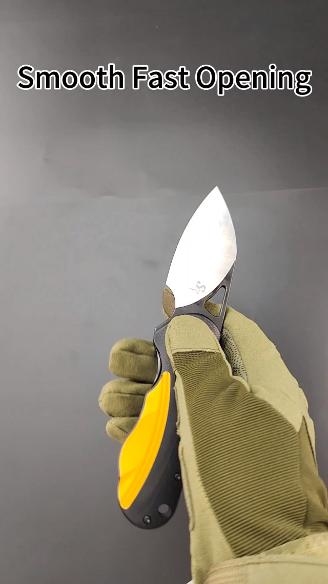 Amazon.com : Sitivien ST156 Pocket Folding Knife, Sandvik 14C28N