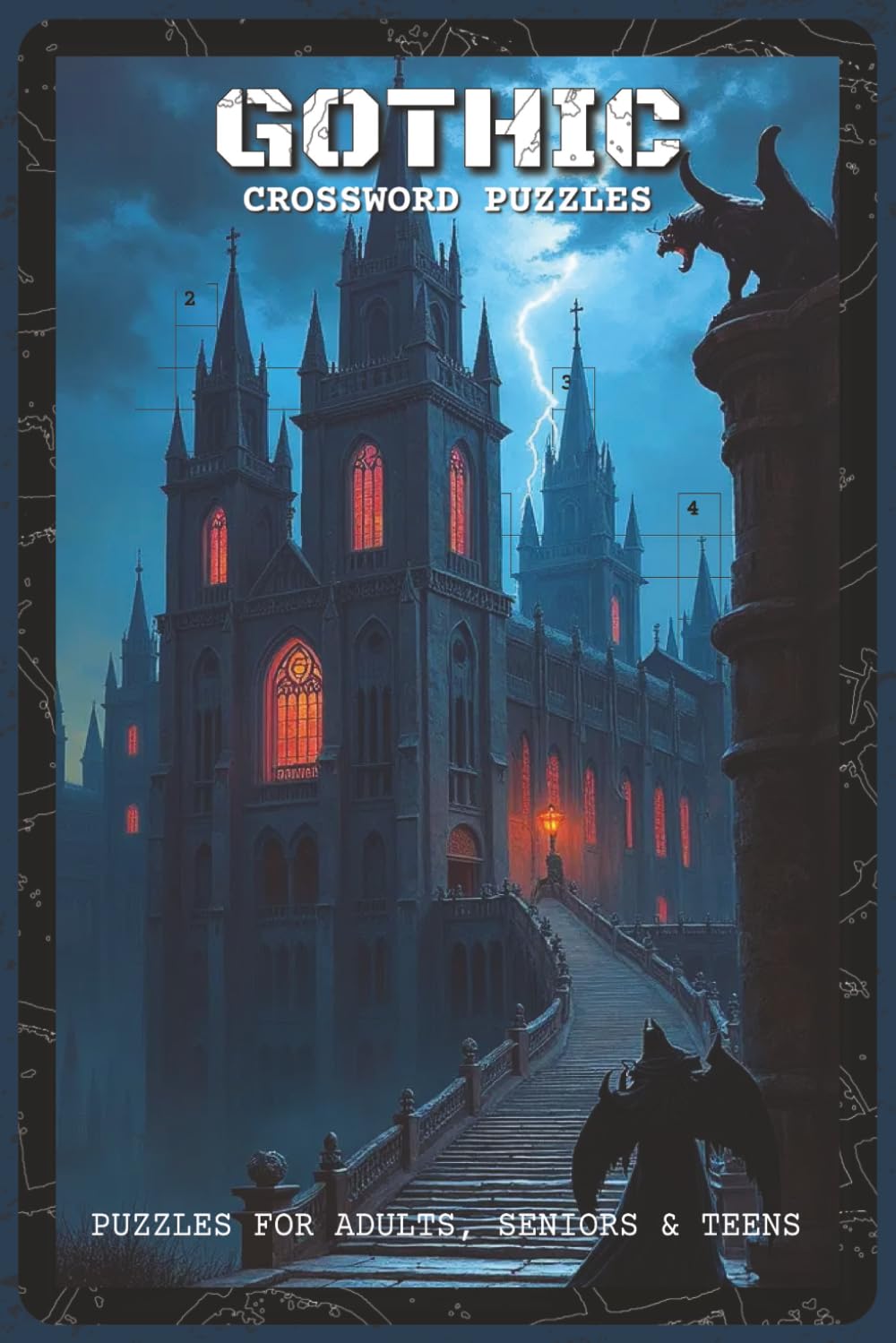 Gothic Crossword Puzzles: Crossword Puzzles with Easy to Read about Gothic, Haunted Castles, Vampires, and More | 6x9 inches, 120 pages | 60 Puzzles — ... and Puzzle Enthusiasts (Mystery & Magic)