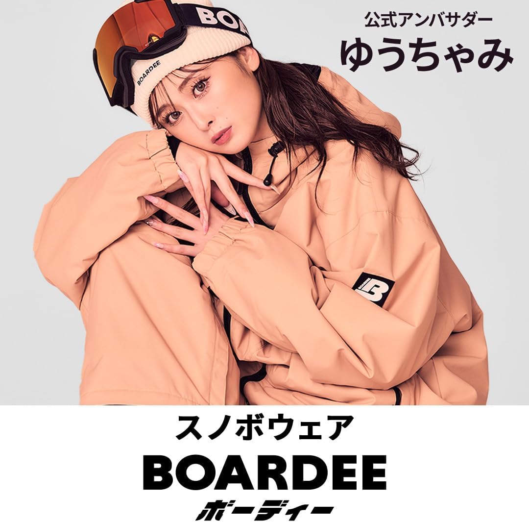 ＢＯＡＲＤＥＥ(ボーディー) スノーボードウェア ゆうちゃみ BOARDEE(ボーディー)のアンバサダーに就任しました