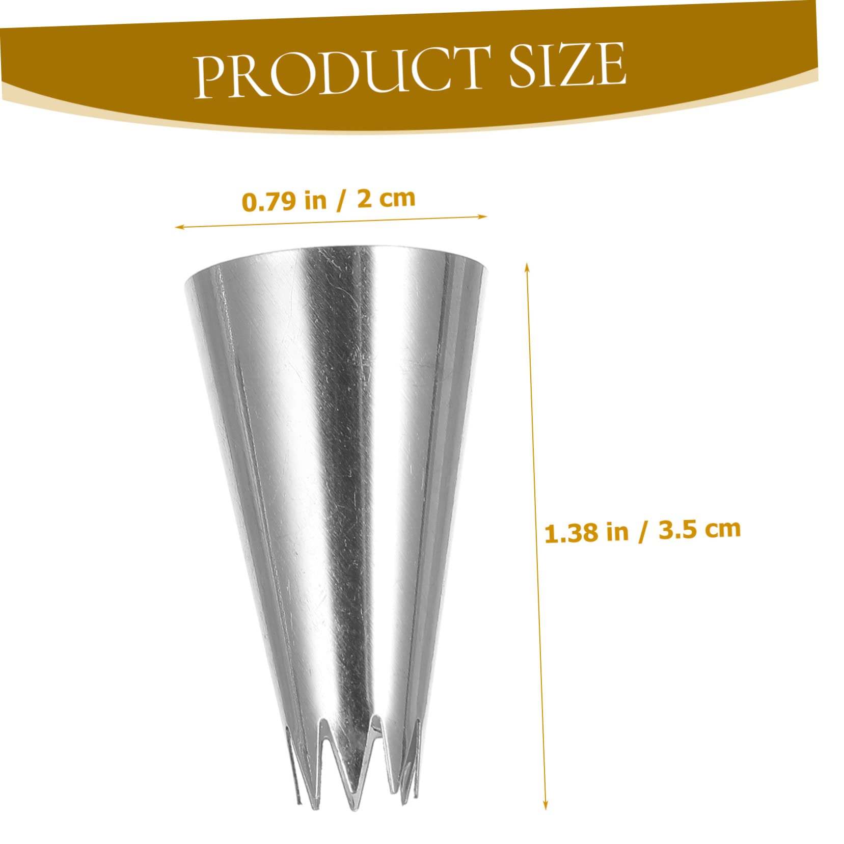 KICHOUSE 50pcs Piping Tips for Cake Decorating Icing Nozzles Pastry Bags Versatile Baking Tool for Cookies and Desserts Random Patterns