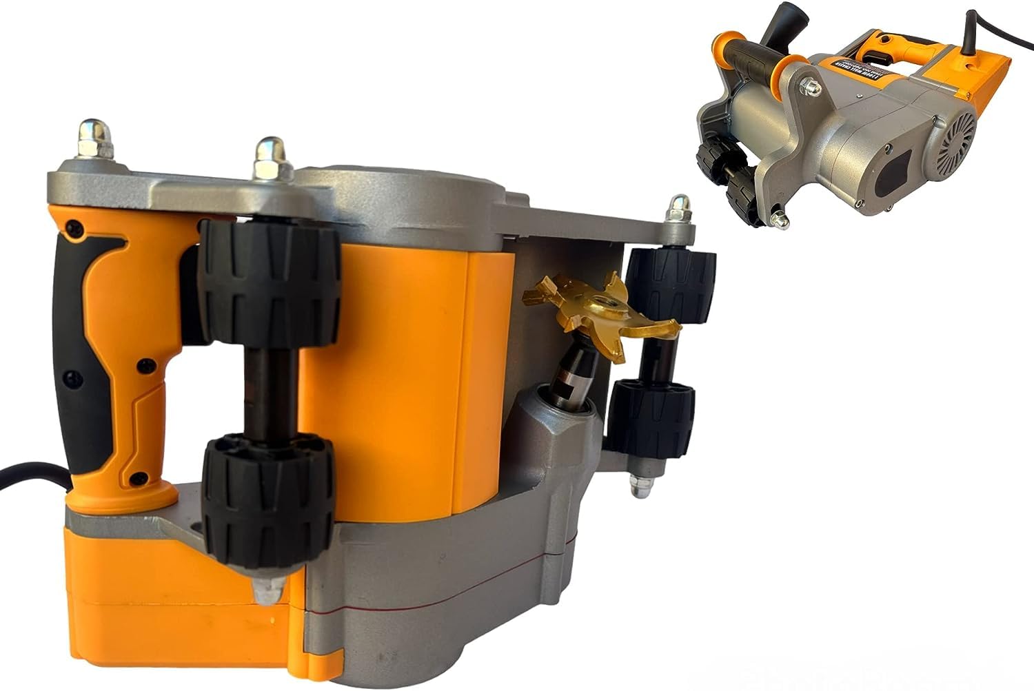 Scanalatrice Elettrica 1100W 1600 Giri/Min 25mm per Muri Cemento in Valigetta