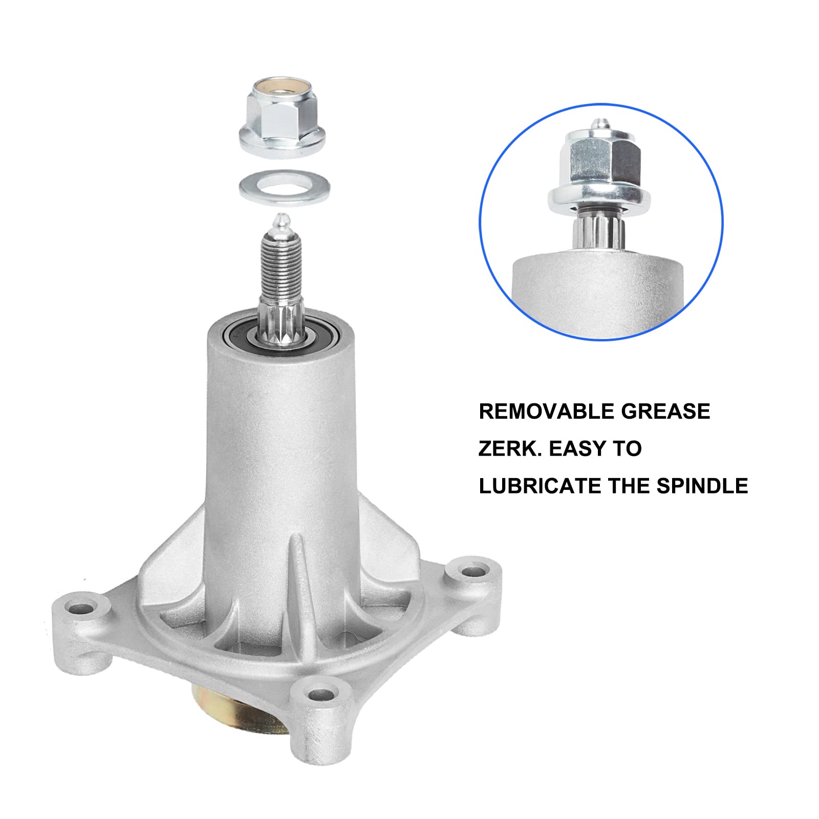 Gruppo Mandrino Per Tosaerba Husqvarna E Craftsman, 532187292, 587819701, 285-585, Labwork