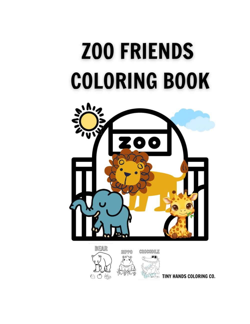 Zoo Friends Coloring Book
