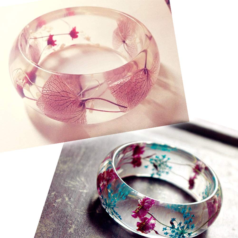 1Pc Silicone Bangle Mold Round Silicone Mold For DIY Jewelry Dried Flower Resin Rhombus Bracelet Model Casting Mould Tools Conbo I430199030