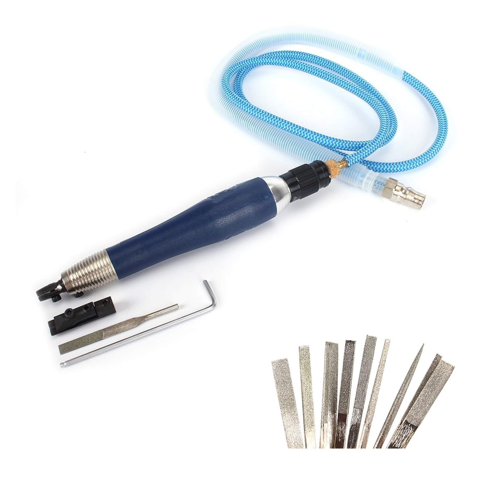 Air Grinder Set Grinding Pen Practical Handheld Pneumatic Multifunctional Polishing Grinding Machine Engraving with Wrench