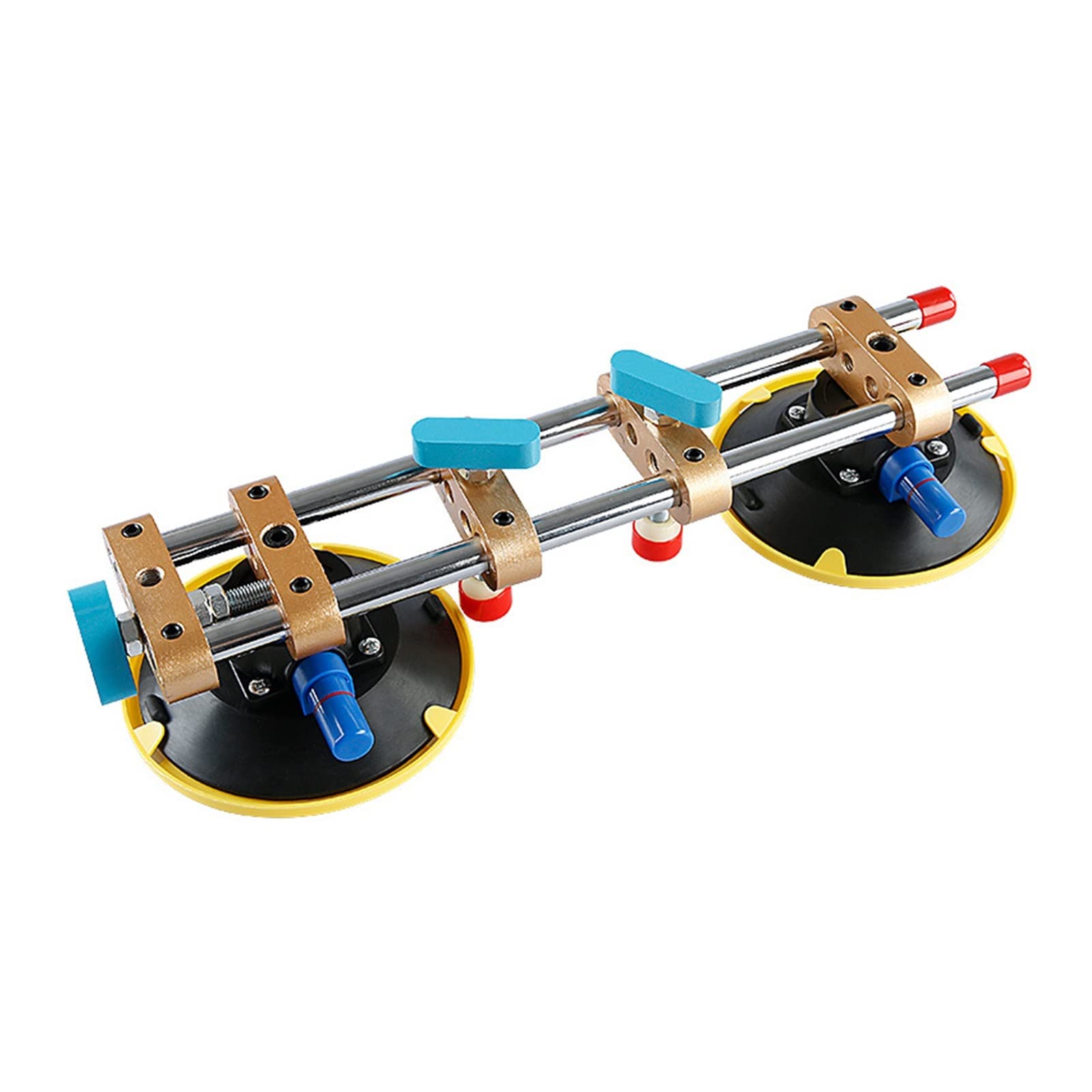 Gqnblvhzupdm One Color Stone Seam Setter 2Pcs/Lot Seamless Stone Seam, Air Pump Suction Cups, Tightening Levelers, Marble Background Wall Joints, Powerful Splicers